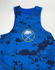Buffalo Sabres Royal & Mesh Reversible Muscle Tank Top
