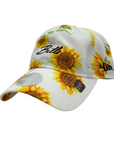 Women's New Era 9TWENTY Buffalo Bills White Sunflower Hat