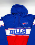 BIG & TALL New Era Bills Throwback Pullover Quarter Zip