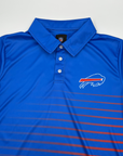 Buffalo Bills Quick Strike Royal & Red Gradient Polo