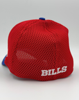 New Era 39THIRTY Buffalo Bills Primary Logo Royal & Red Neo Cap