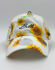 Women's New Era 9TWENTY Buffalo Bills White Sunflower Hat