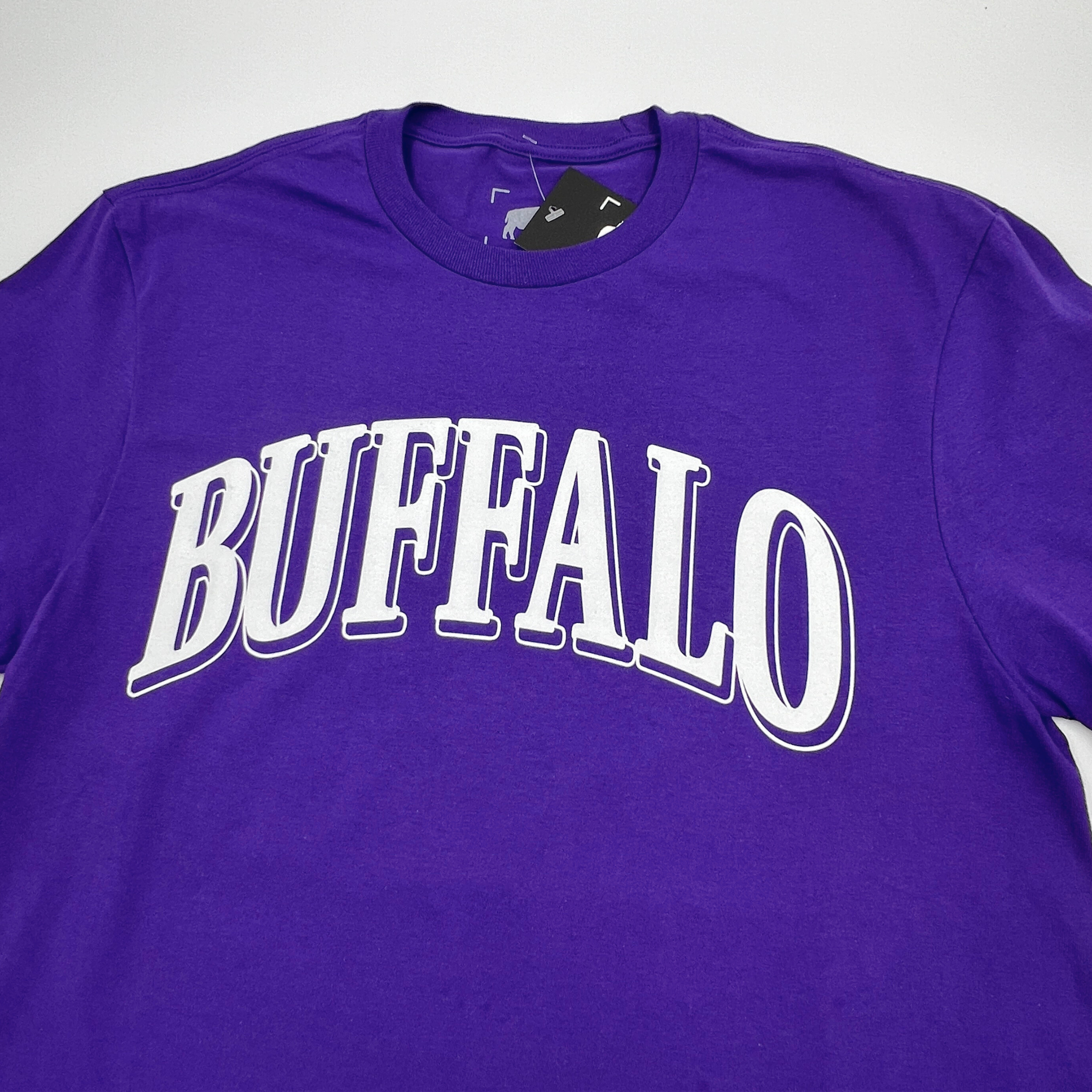Buffalo Collegiate Style Purple Short Sleeve Shirt | The BFLO Store