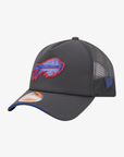 New Era 9FORTY Buffalo Bills 2026 Sideline Dark Gray Adjustable Apex