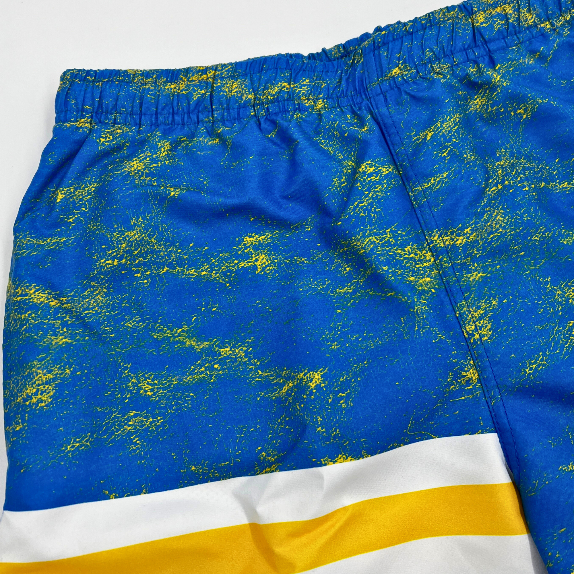 Buffalo Sabres Royal &amp; Gold With Primary Logo Swim Trunks