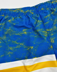 Buffalo Sabres Royal & Gold With Primary Logo Swim Trunks