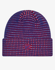 New Era Youth Buffalo Bills 2026 Sideline Cold Weather Royal Blue & Red Waffle Knit Cuffed Hat