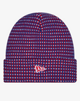 New Era Buffalo Bills 2026 Sideline Cold Weather Royal Blue & Red Cuffed Knit Hat