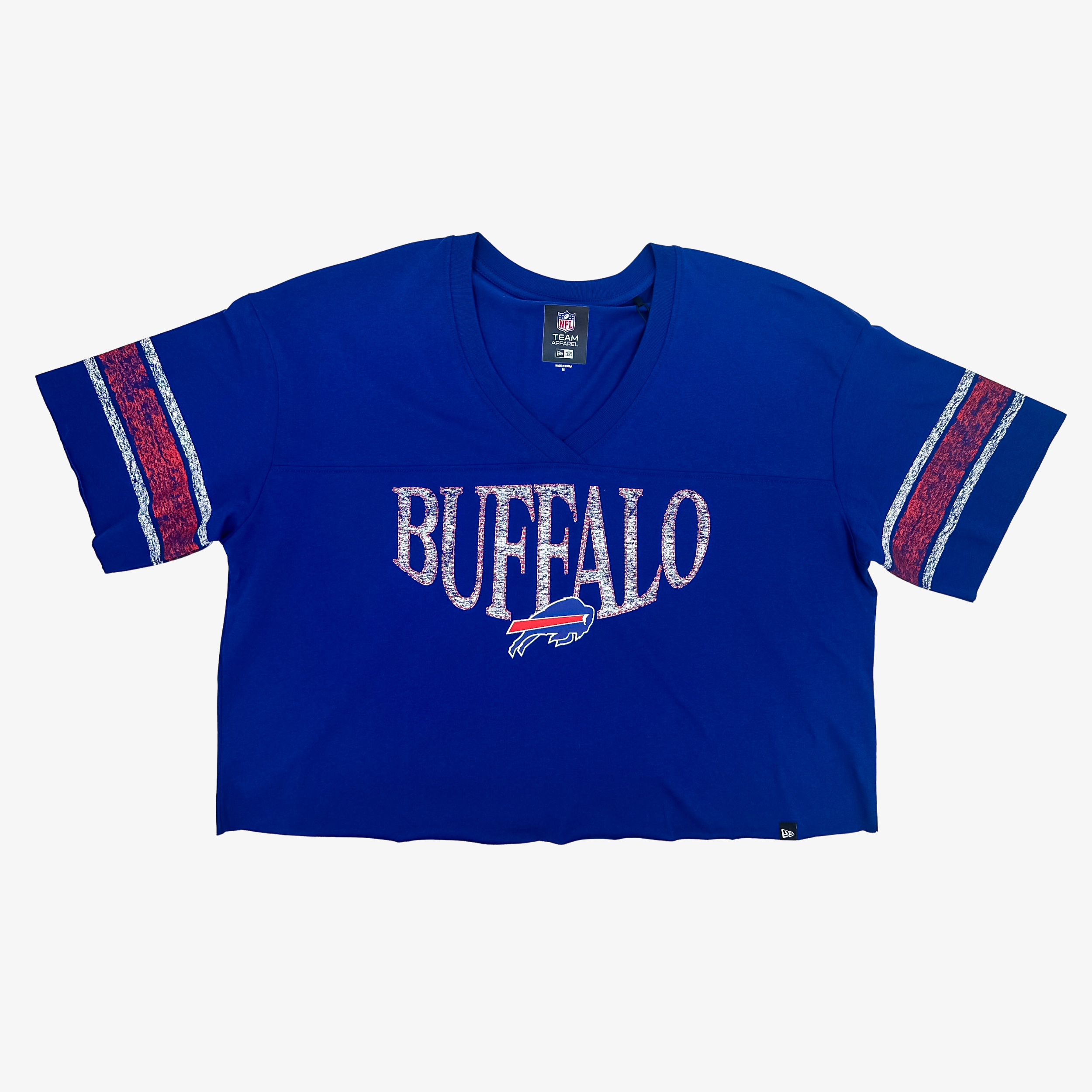 Women's New Era Bills 2026 Sideline Royal Crop Top | The BFLO Store