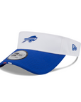 New Era Buffalo Bills 2025 Training Camp White & Royal Visor