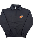 Buffalo Bandits Black Quarter Zip Pullover