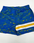 Buffalo Sabres Royal & Gold With Primary Logo Swim Trunks
