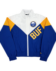 Women's New Era Sabres Lightweight Full Zip Cropped Windbreaker