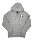Buffalo Italian Heritage Gray Zip-Up Hoodie