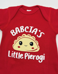 Babcia's Little Pierogi Red Onesie