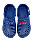 Women's Buffalo Bills Royal Blue With Glitter Clogs