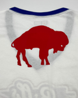 Women's Plus New Era Bills With Retro Logo White Short Sleeve Shirt
