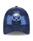 Women's New Era 9TWENTY Buffalo Sabres Primary Logo Royal Sequin Hat