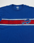 '47 Brand Buffalo Bills Jetty Blue Wavelength Short Sleeve Shirt