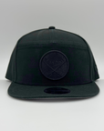 New Era 9FIFTY Buffalo Sabres Primary Logo Black Tonal Canvas Snapback