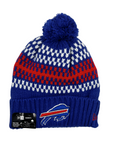 Women's New Era Buffalo Bills Knitted Stripes Winter Hat