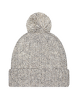 Women’s New Era Bills Gray Shimmer Knit Pom
