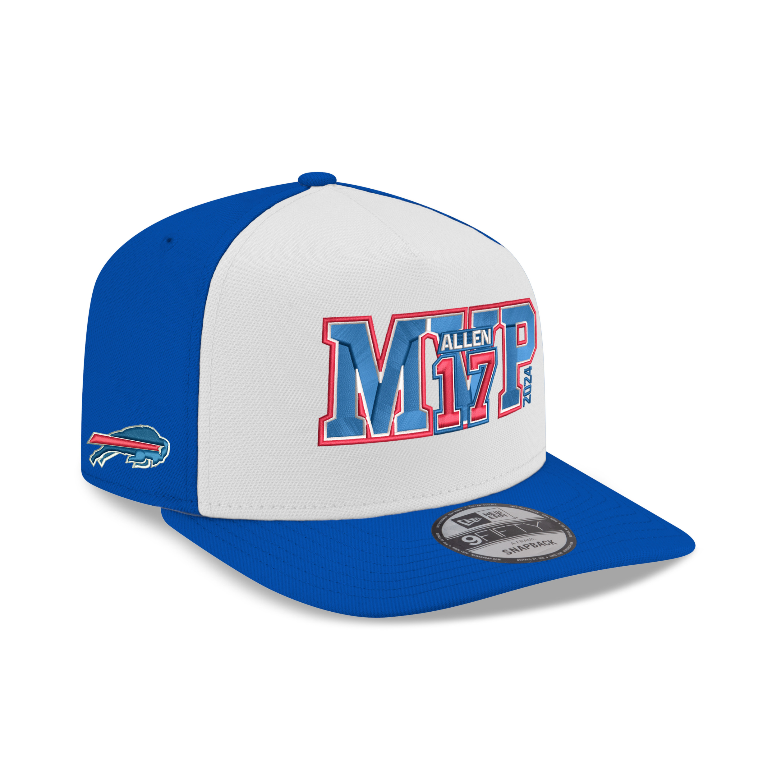 New Era 9FIFTY Allen 17 MVP Royal & White A-Frame Snapback | The
