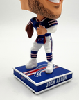Josh Allen Home Jersey Buffalo Bills Mini Bobblehead