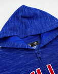 Youth Girls New Era Bills Heather Blue Full Zip Hoodie