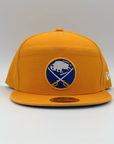 New Era 9FIFTY Buffalo Sabres Primary Logo Gold Canvas Snapback