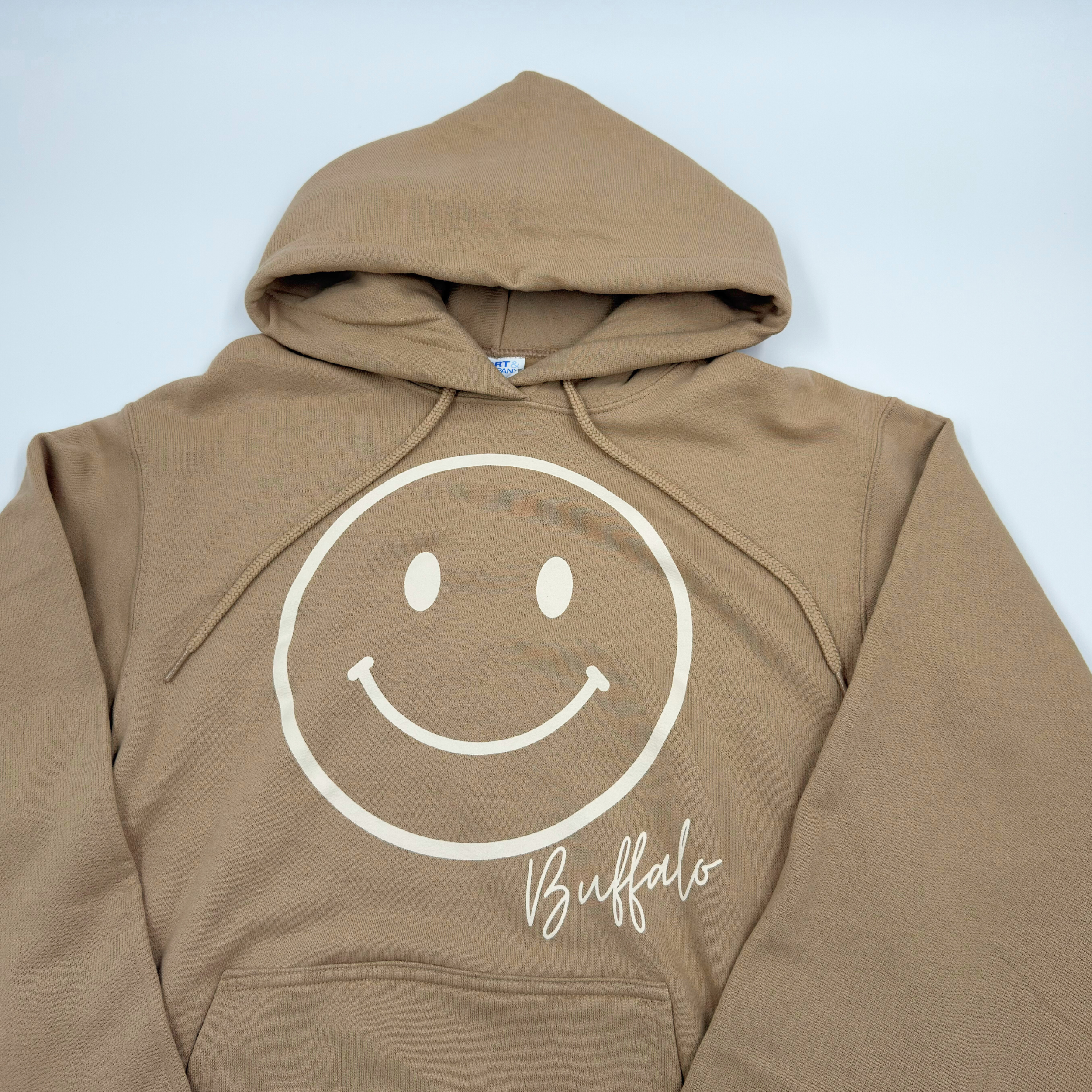 Buffalo Smiley Face Sand Hoodie | The BFLO Store