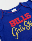 Girls Gerber Buffalo Bills Girls Shine Royal Onesie