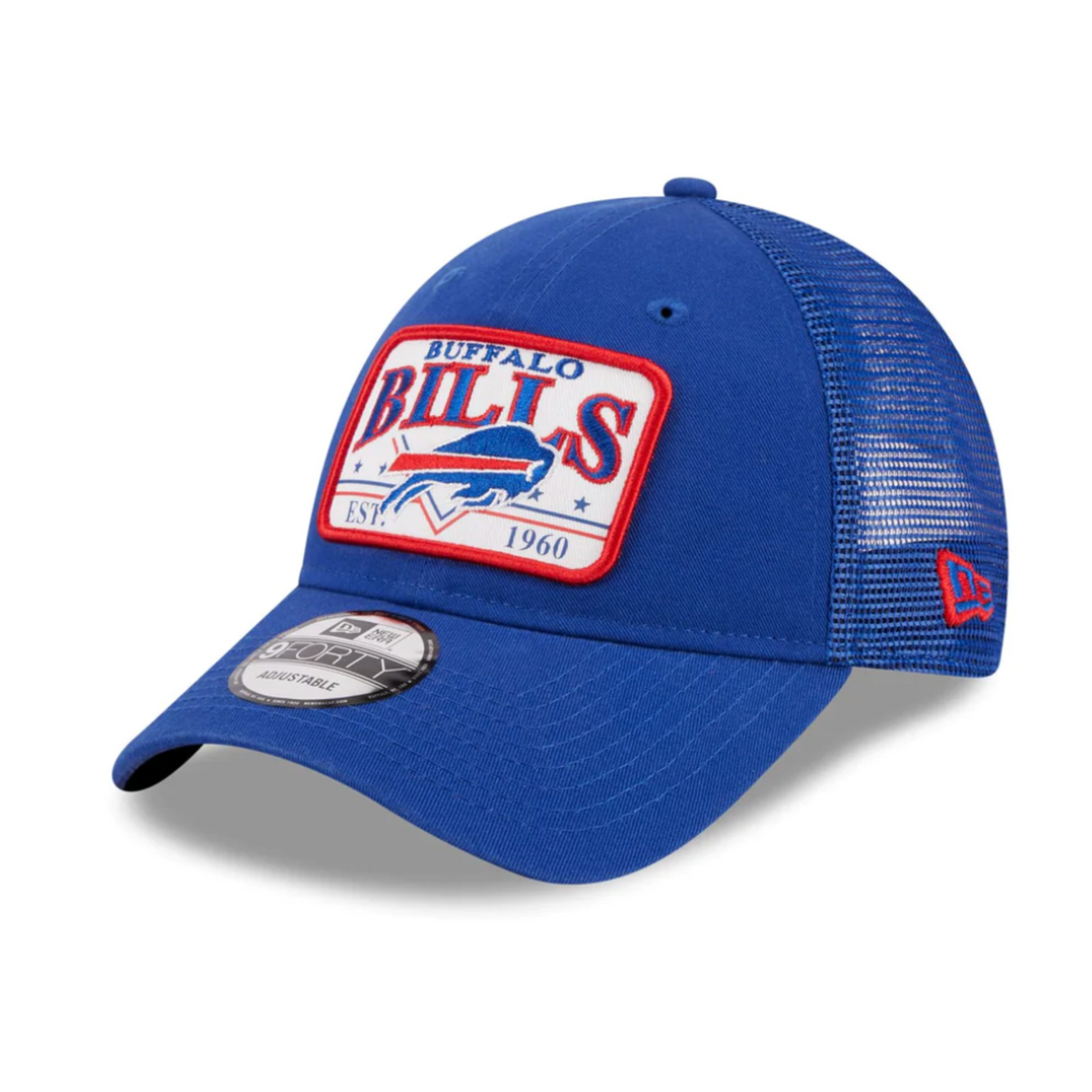 New Era Buffalo Bills Est. 1960 Patch Lift Pass Hat 