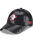 Women's New Era 9FORTY Buffalo Sabres Alternate Logo Black Sequin Hat