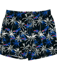 Buffalo Bills charging buffalo logo with Midnight Palm Tree scattered design Lightweight Shorts