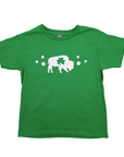 Youth Buffalo With Clovers Irish Green & White T-Shirt