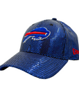 Women's New Era 9FORTY Buffalo Bills Royal Sequin Hat