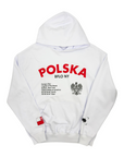 Polska BFLO NY White Oversized Hoodie