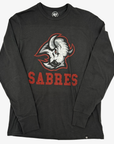 '47 Brand Buffalo Sabres Alternate Logo Black Long Sleeve