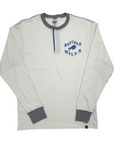 '47 Brand Buffalo Bills Sandstone Henley Long Sleeve Shirt