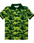 New Era Buffalo Bills Green Golf Polo