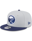 New Era 9FIFTY Buffalo Sabres Silver & Navy Colorpack Snapback