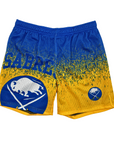 Buffalo Sabres Royal & Gold With Big Logo Mesh Shorts