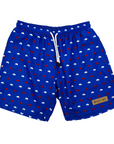 Royal Blue BFLO Men's Swim Trunks