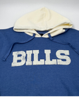 '47 Brand Bills Cadet Blue and Cream Heavy Pullover Hoodie