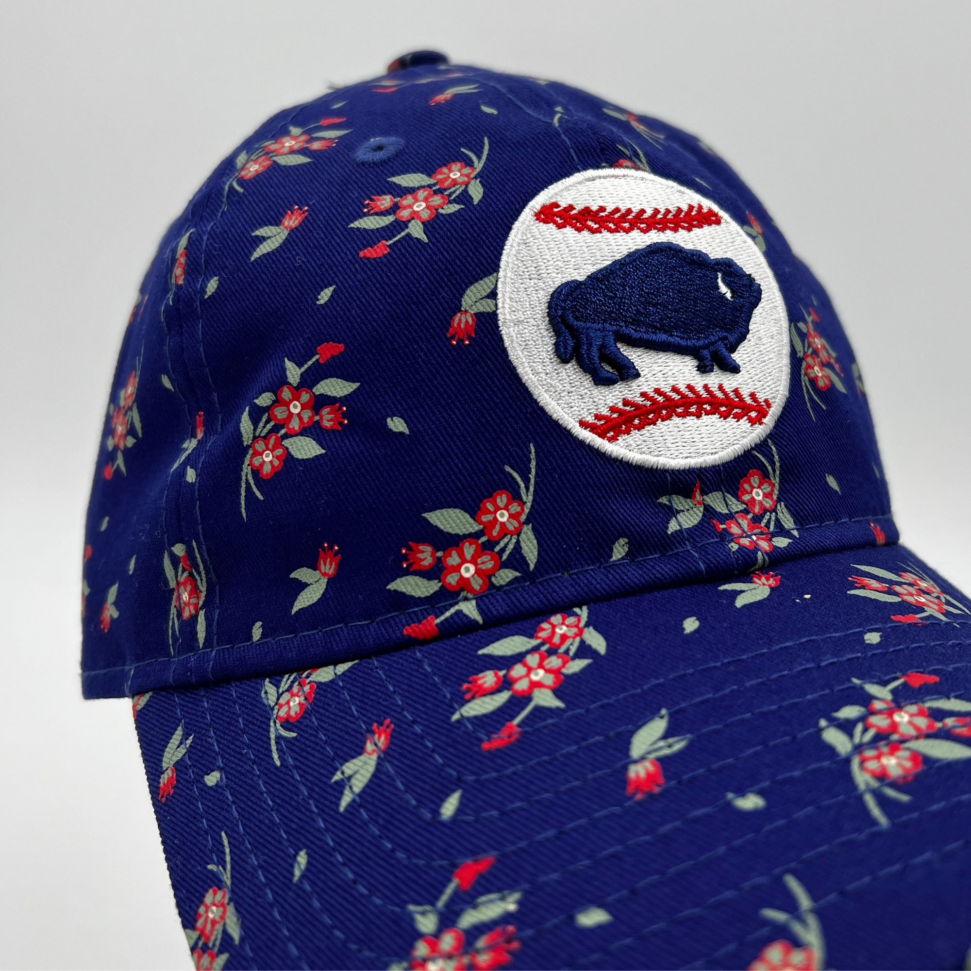 Women&#39;s New Era Buffalo Bisons Blue Floral Hat