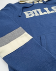 '47 Brand Bills Cadet Blue and Cream Heavy Pullover Hoodie