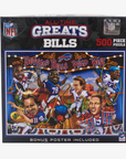 Buffalo Bills All Time Greats Puzzle 500 pc.