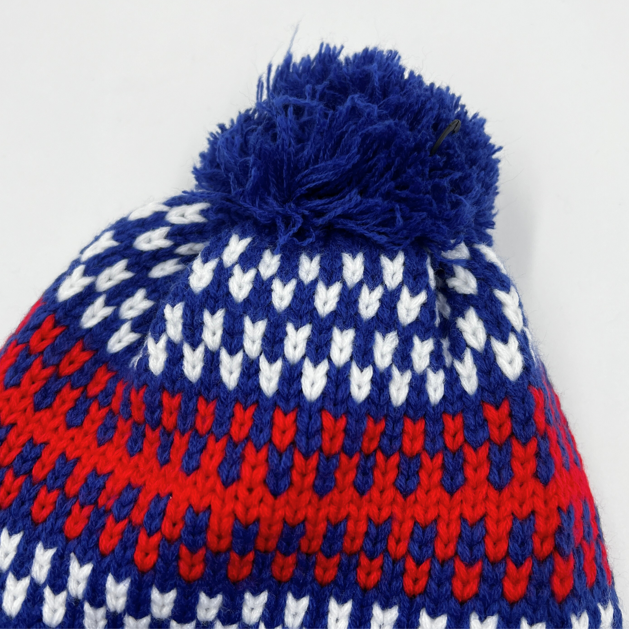Youth New Era Buffalo Bills Knitted Striped Winter Hat