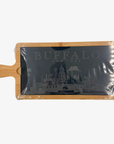 Buffalo, New York Slate & Wood Cutting Board